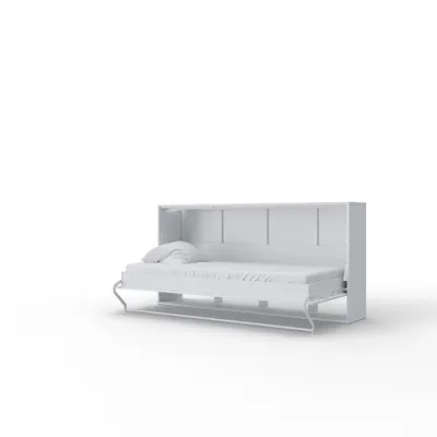 Zdjęcie produktu dla Półkotapczan poziomy "Invento 90h" (90x200) biały/biały mat