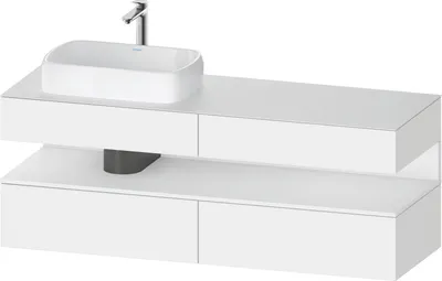 Produktbild von DURAVIT QA4777018180010 QTGO KWTU WH Ek 1600x550x600 Wß Mt.