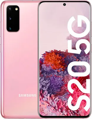 Immagine prodotto di SAMSUNG Galaxy S20 5G Dual-SIM-Smartphone cloud pink 128 GB