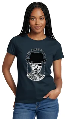Produktbild von Spreadshirt Breaking Bad Albuquerque Ink Walter White Frauen T-Shirt, M, Navy