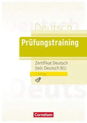 Obrázek produktu pro Prüfungstraining Zertifikat Deutsch / telc Deutsch B1 / Lösungen und Audios online verfügbar