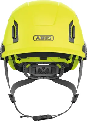 Zdjęcie produktu dla Kask ochronny ABUS Spector, ABS, żółty, regulowany, optymalna wentylacja