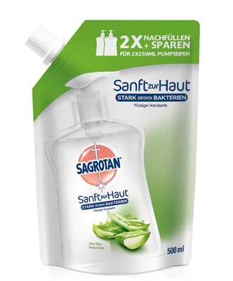 Immagine prodotto di Sagrotan Ricarica di sapone per le mani all'aloe vera 500ml