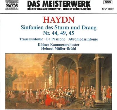 Obrázok produktu pre Joseph Haydn (1732-1809) - Symphonien Nr.44,45,49 -   - (CD / S)