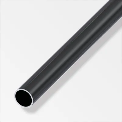 Produktbild von alfer Rundrohr Aluminium Ø 23,5 mm x 2,5 m schwarz
