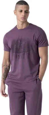 Produktbild von Everlast Fading Graphic Kurzarm-t-shirt Lila XL Herren Lila XL
