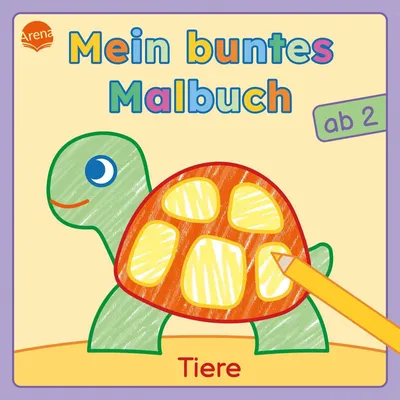 Produktbild von Mein buntes Malbuch ab 2. Tiere