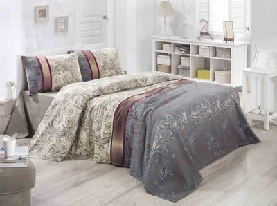Immagine prodotto di L'Essentiel Linge de Maison, Hürrem, piqué, piumino, crema, cotone, 200 x 230 cm