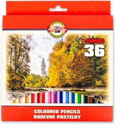 Immagine prodotto di Matite colorate KOH Omega Jumbo 36