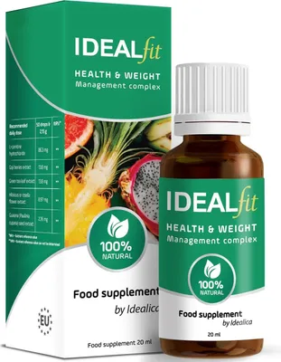 Zdjęcie produktu dla Krople Naturalne Idealfit 30 Ml