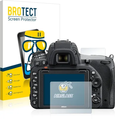 Produktbild von BROTECT Schutzglas für Nikon D750 Schutzfolie Panzer Folie Glas Display Schutz klar
