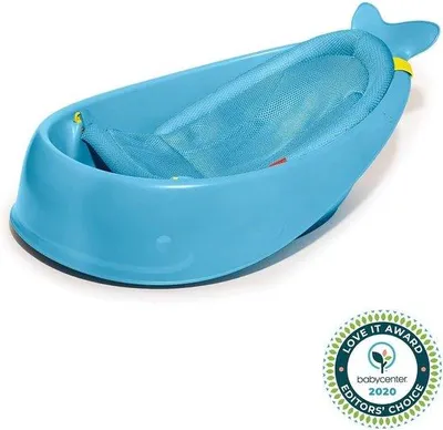 Produktbild von Blaues 3-Stufen Baby Badewanne