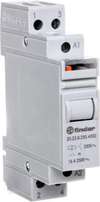 Produktbild von Finder Stromstoßschalter 1Ö 1S 16A 230VAC