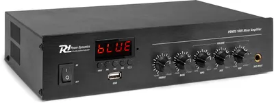 Produktbild von Power Dynamics PDM25 100V Mixer-Verstärker mit BT und Mediaplayer 25W