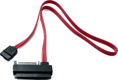 Produktbild von SYSTEM-S SFF-8482 Kabel 50 cm SAS 29 Pin zu SATA 22 Pin 15+7 für Festplatte Motherboard