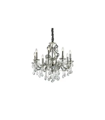 Produktbild von Ideal Lux GIOCONDA SP8, 8 Glühbirne(n), E14, IP20, Silber