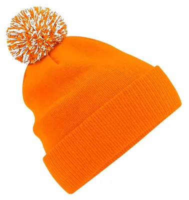 Immagine prodotto di Beechfield - Berretto da uomo/donna unisex FK248 (taglia unica) (arancione/bianco)