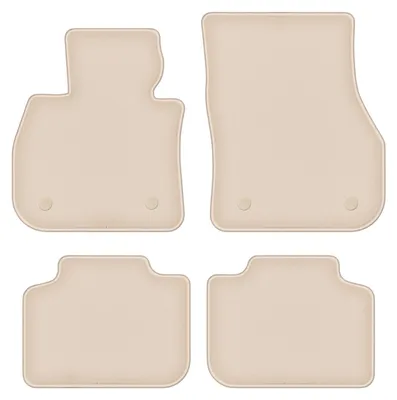 Produktbild von DURBAN Beige Velours-Fußmatten-Set für Mini Countryman III Crossover (2023-)