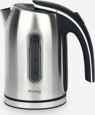 Produktbild von H.Koenig BO17 Edelstahl Wasserkocher, 1,7 L, 2200 W