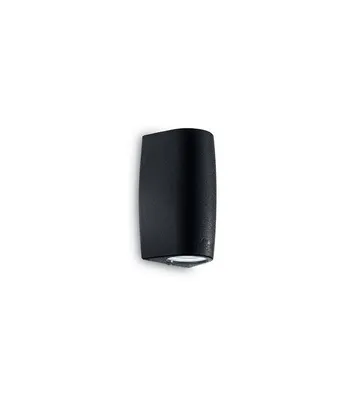 Produktbild von Keope Moderne Wandleuchte Kunststoff Schwarz 2 Lichter Gu10