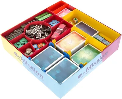 Produktbild von Organizer Insert für E-Mission Grundspiel