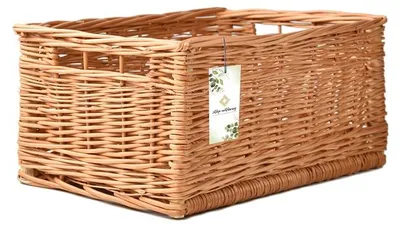 Produktbild von Sklep Wiklinowy Regal-Weidenkorb Aufbewahrungsbehälter Dekoration