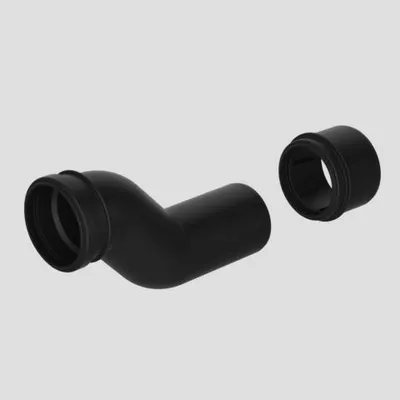 Produktbild von SANIT WC-Etagen-Anschlussbogen DN90/DN100 80mm 58.937.00..0000