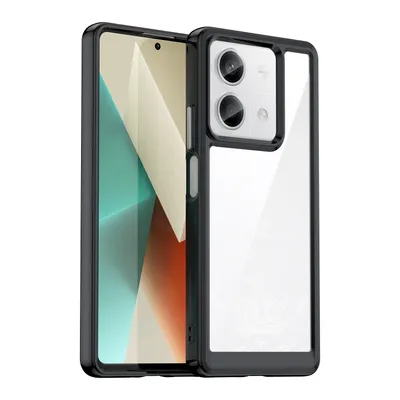 Immagine prodotto di Per Xiaomi Redmi Note 13 TPU Acrilico Ibrido Protezione Cellulare Custodia Cover Nero