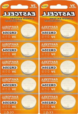 Image de Piles pour petits appareils - Piles au lithium - 3 volts - 10 pièces - Couleur argent