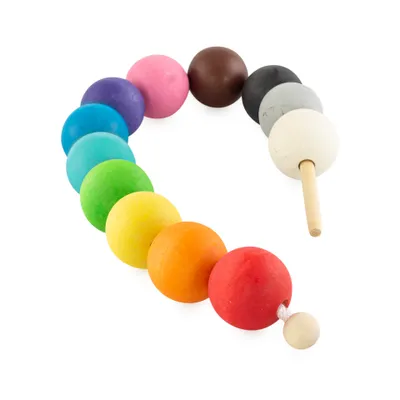 Produktbild von Montessori Holzspielzeug "Holz-Schnürspiel. Groß"