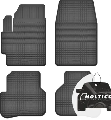 Produktbild von Gummimatten mit Rand Auto Fußmatten Gummi Automatten Passgenau 4-teilig Set - passend für Mazda 3 I 2003-2009