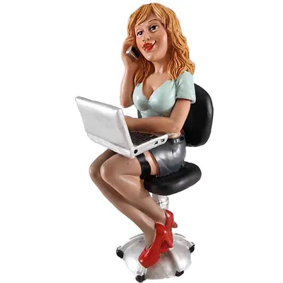 Produktbild von Funny Job - Sexy Sekretärin mit Labtop