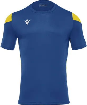 Produktbild von Macron Polis Trikot Kurzarm Herren - Royal / Gelb  | Größe: M
