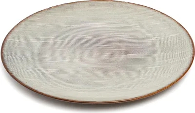 Image de Assiette en grès multicolore 28x28x2cm