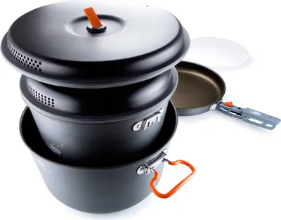 Produktbild von GSI Outdoors Pinnacle Base Camper groß 3 & 5 L, 1559 g, set; 50184