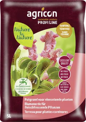Produktbild von Agricon Carnivorenerde torffrei 5 L