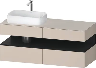 Produktbild von DURAVIT QA4765016910010 QAT KWTU WH Eck 1400x550x600 Tp. Mt.