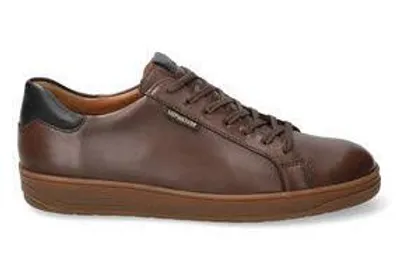 Produktbild von Mephisto Hasko Herren Sneaker Leder Schnürschuh Größe 42 Weite G SOFT-AIR Wechselfußbett