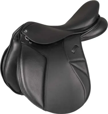 Imagen del producto de Silla de montar Waldhausen Comfort, de cuero, color: negro, talla: 17,5"/44 cm