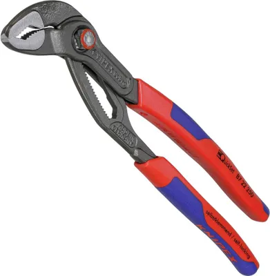 A pair of pliers on a white background.