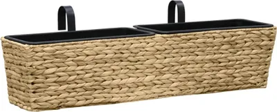 Produktbild von vidaXL Blumenkasten 2 Stk. Wasserhyazinthe