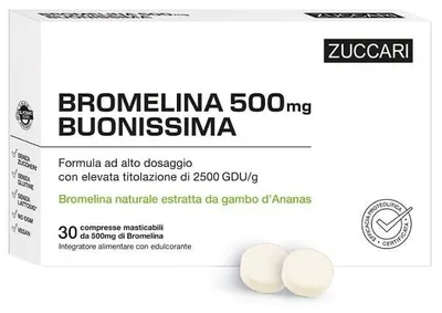 Immagine prodotto di Bromelina 500 Buonissima 30 Compresse