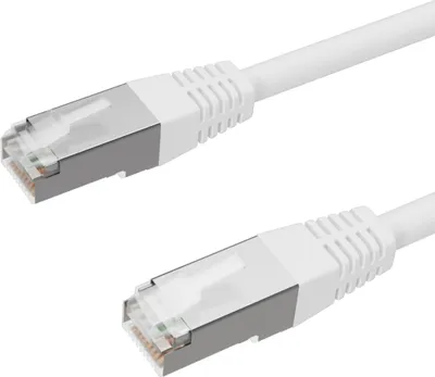 Produktbild von Patchkabel cat 6 S/FTP PIMF Halogenfrei weiß 2m