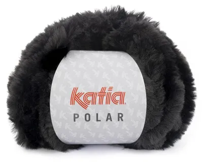 Immagine prodotto di Filato per maglieria Katia Polar 87 Nero