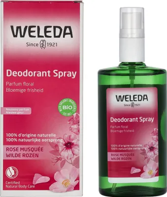 Immagine prodotto di Weleda Natural Spray Weleda Natural Spray Delicato profumo di rosa 100 ml