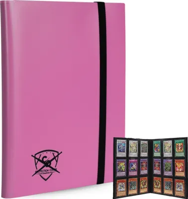 Produktbild von Sammelalbum für 360 Karten mit 40 Seiten, Pro Card Binder Ordner, Kartenhalter Album für Pokemon Sammelkarten | Sammelmappe Heft für Kinder