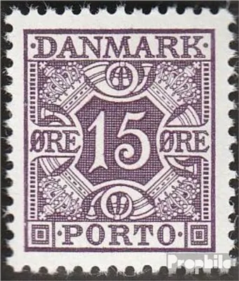 Produktbild von Briefmarken Dänemark 1937 Mi P35b gestempelt Portomarken