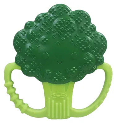 Image de INFANTINO anneau de dentition en silicone - brocoli