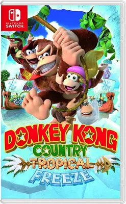 Produktbild von Nintendo Donkey Kong Country: Tropical Freeze, Nintendo Switch, Multiplayer-Modus, E (Jeder)