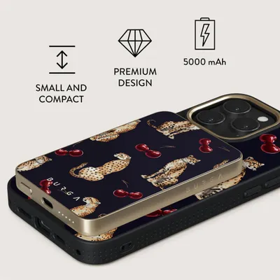 Produktbild von BURGA Cougar Gold Magnetic Power Bank, 5000 mAh